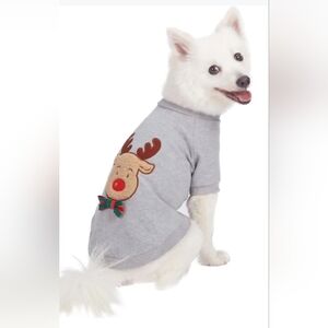 Christmas Reindeer Dog Sweatshirt
